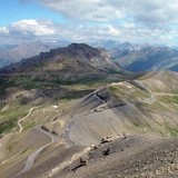 Views across the Col de la Bonnette